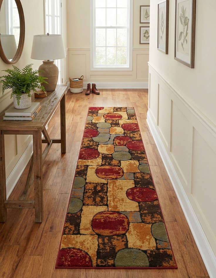 Detail image of 2' 7 x 10' Cafe Runner Rug