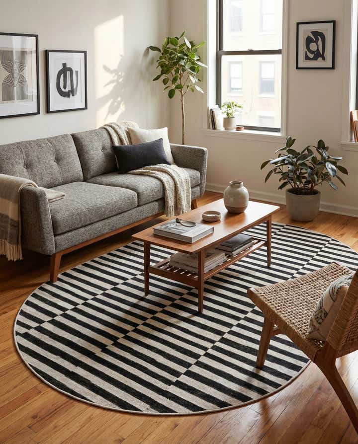 5' x 8' Tribeca Oval Rug