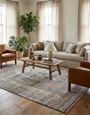 8' 10 x 12' 1 Hand Knotted Moroccan Wool Rug