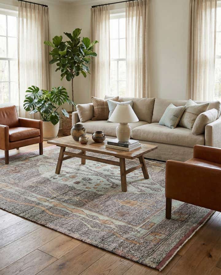 8' 10 x 12' 1 Hand Knotted Moroccan Wool Rug