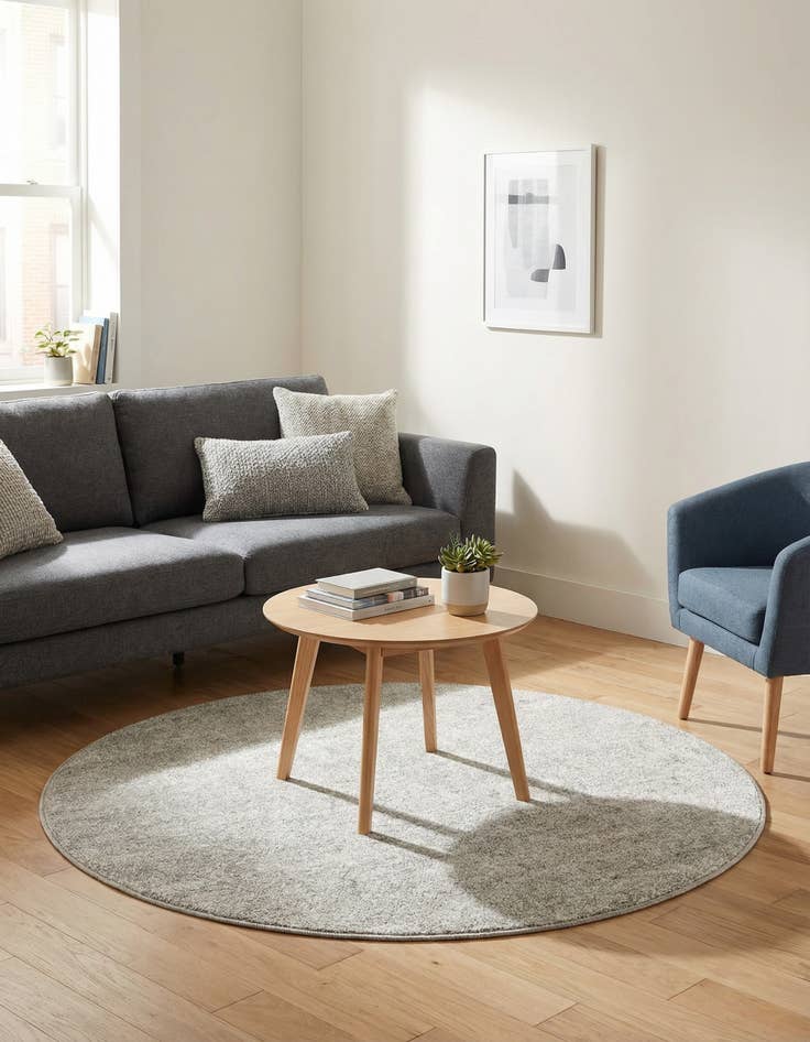 Detail image of 4' x 4' Loft Round Rug