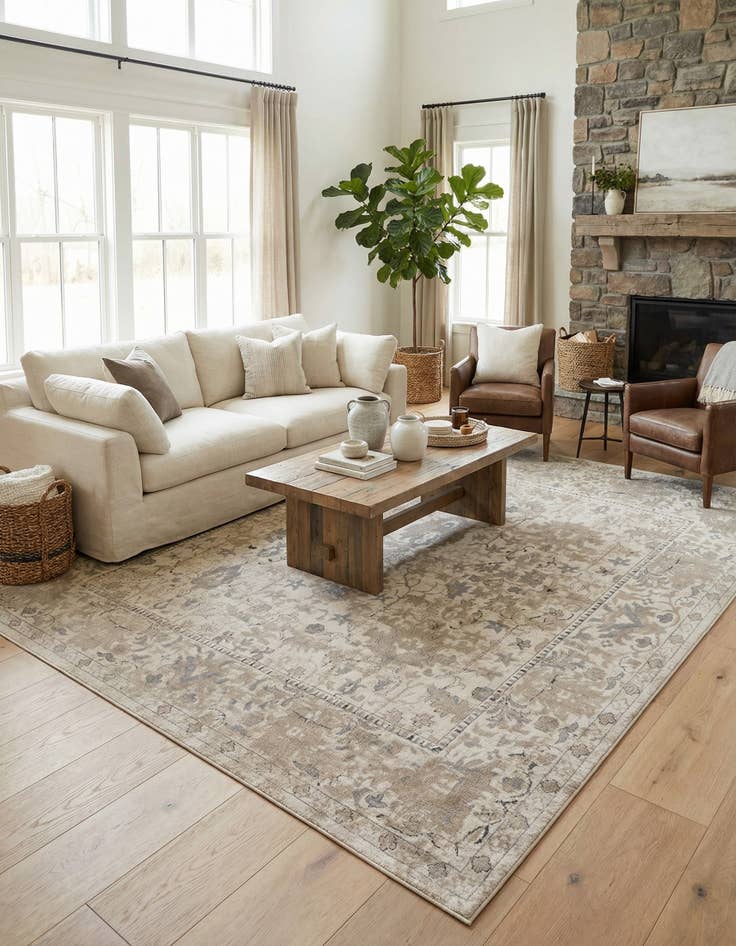 Detail image of 13' x 13' Oregon Square Rug