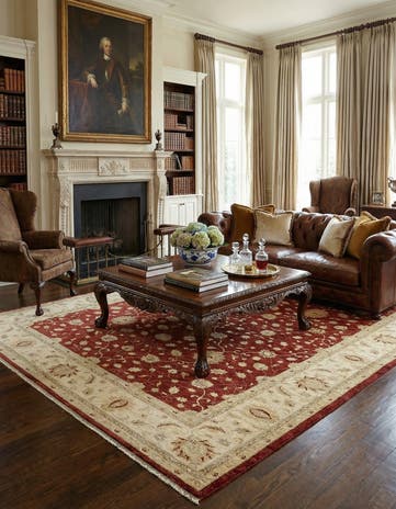 9' 3 x 11' 4 Ziegler Wool Rug