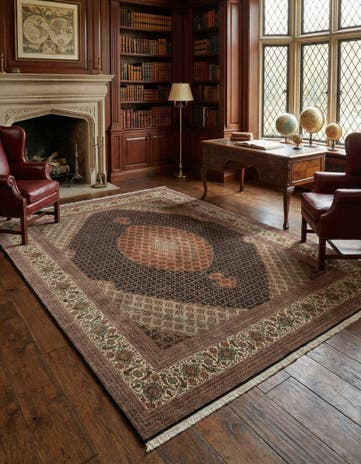 8' 6 x 10' 5 Tabriz Mahi Rug