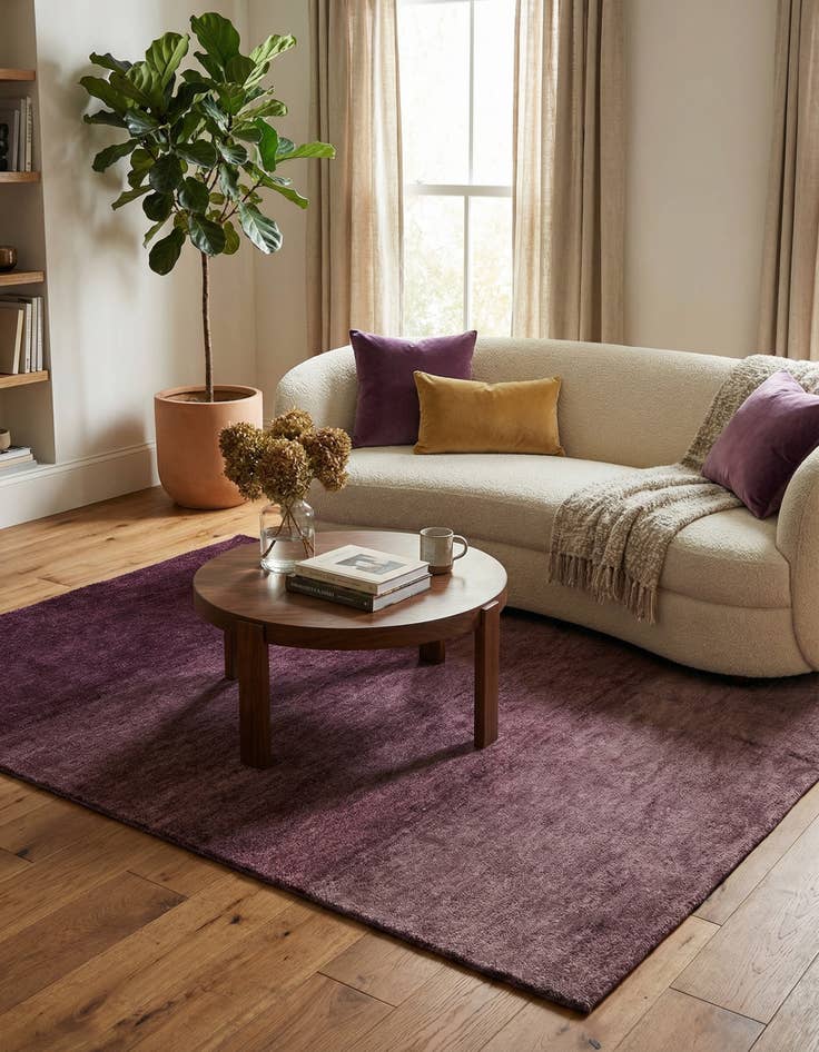 Detail image of 5' x 6' 6  Hand Knotted Kashkuli Gabbeh Wool Rug