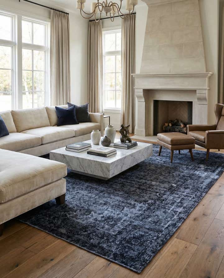 10' x 12' 9 Hand Knotted Ultra Vintage Persian Wool Rug