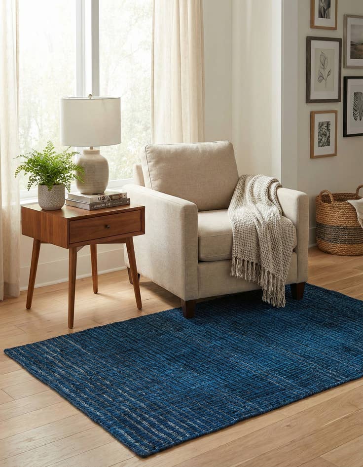 Detail image of  3' 8 x 5' 7  Hand Knotted Darya Wool Rug