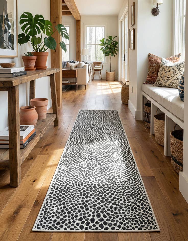 Detail image of 2' 7 x 12' Easy-Clean Jill Zarin Cape Town Indoor / Outdoor Runner Rug