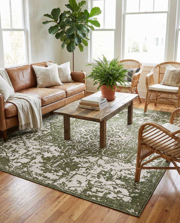 9' x 12' Easy-Clean Jill Zarin Dubai Indoor / Outdoor Rug
