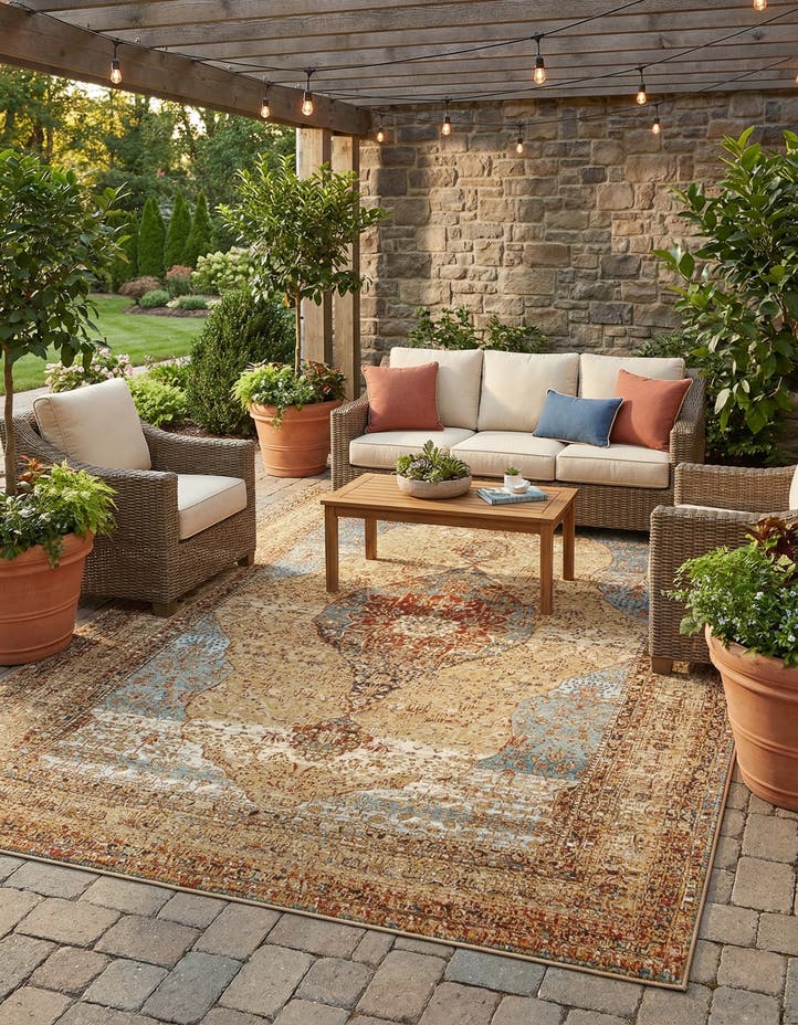 10' x 14' Easy-Clean Traditional Indoor / Ou...