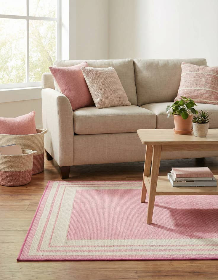 Detail image of 4' x 6' Easy-Clean Aruba Indoor / Outdoor Rug