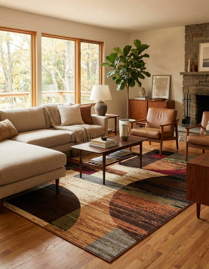 Detail image of 9' x 12' Cafe Rug