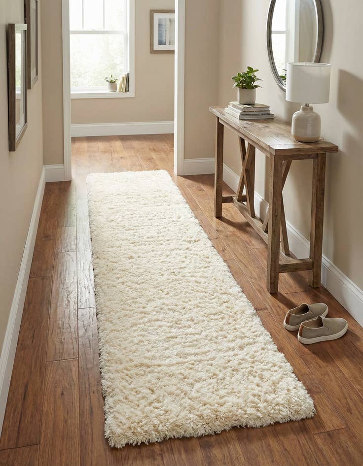 Detail image of  2' 7 x 12' Marilyn Monroe™ Shag Runner Rug