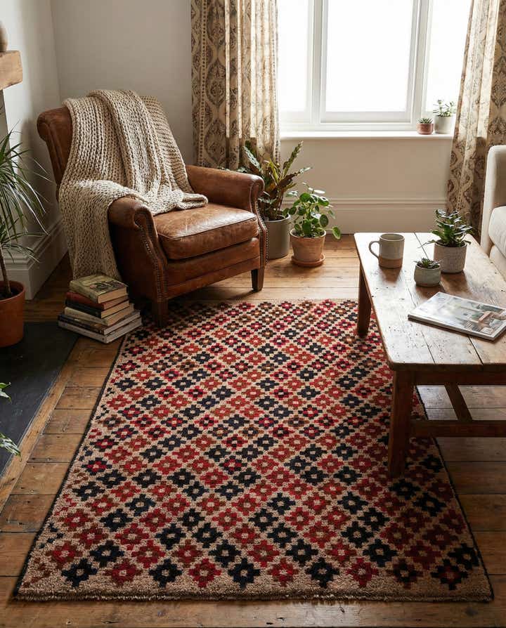 2' 10 x 4' 7 Hand Knotted Balouch Persian Wool Rug