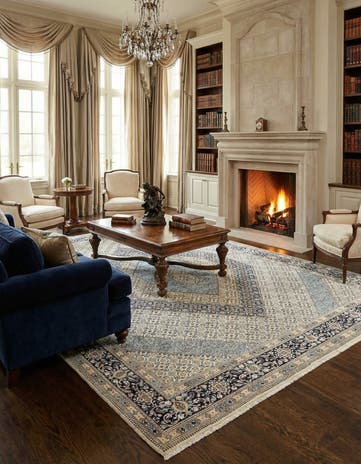 10' 3 x 13' 9 Kashmar Wool Rug