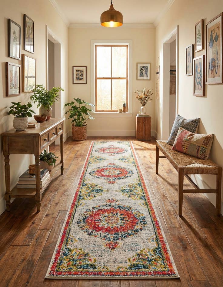 Detail image of 2' 7 x 16' 5 Carrington Runner Rug