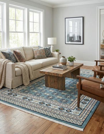 5' 3 x 8' Nain Design Rug