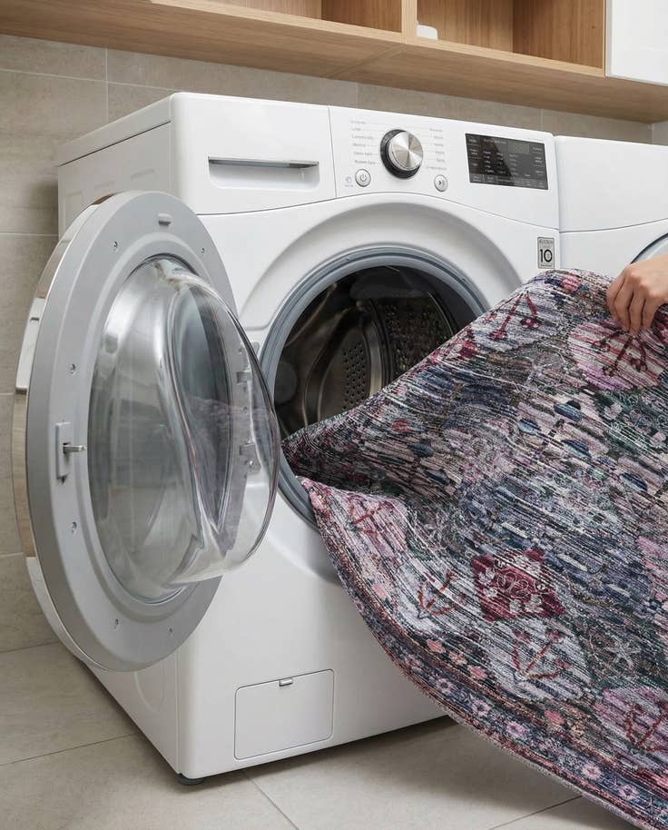 Detail image of 6' x 9' Washable Mangata Rug