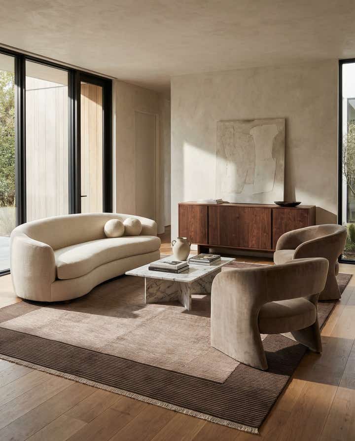 8' 1 x 11' 4 Hand Knotted Darya Wool Rug