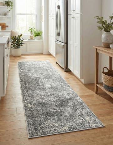 Gray Oregon Runner Rug