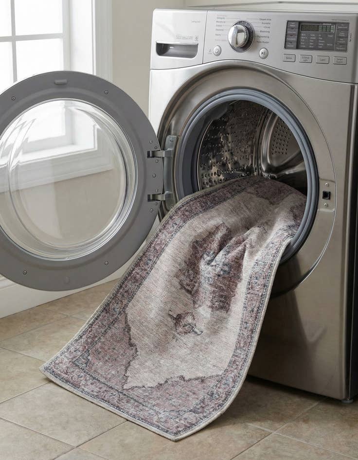 Detail image of  2' x 4'  Washable Mangata Runner Rug