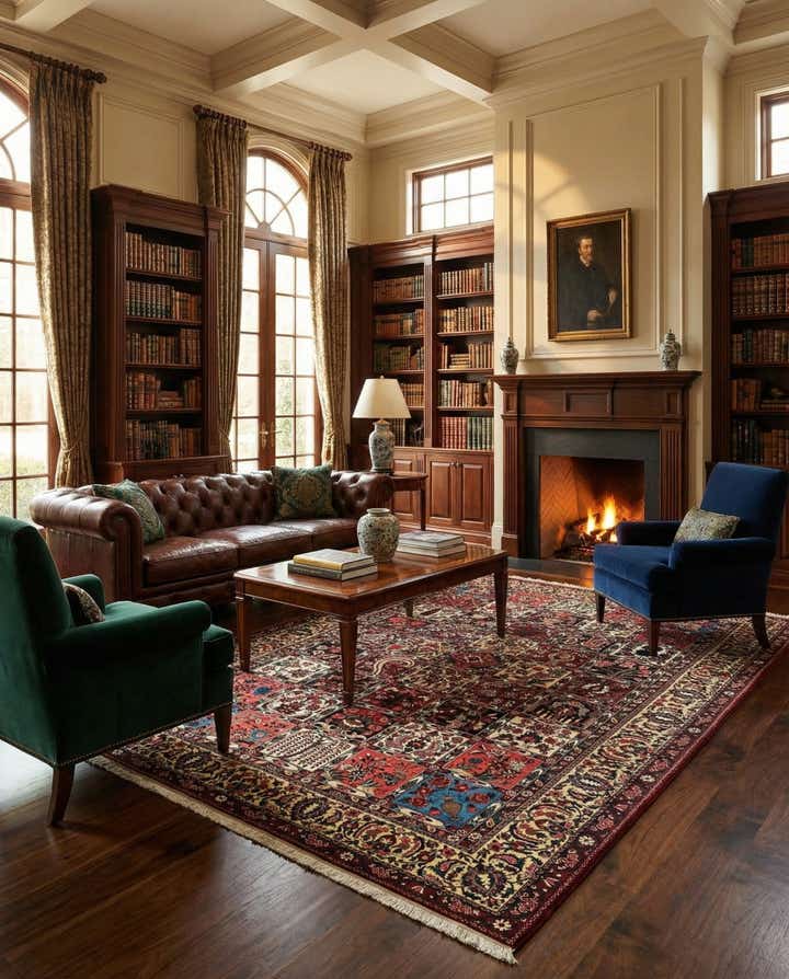 6' 11 x 10' 4 Bachtiar Rug