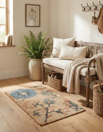Hand Woven Kala Handwoven Jute Rug