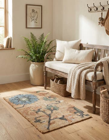 Hand Woven Kala Handwoven Jute Rug