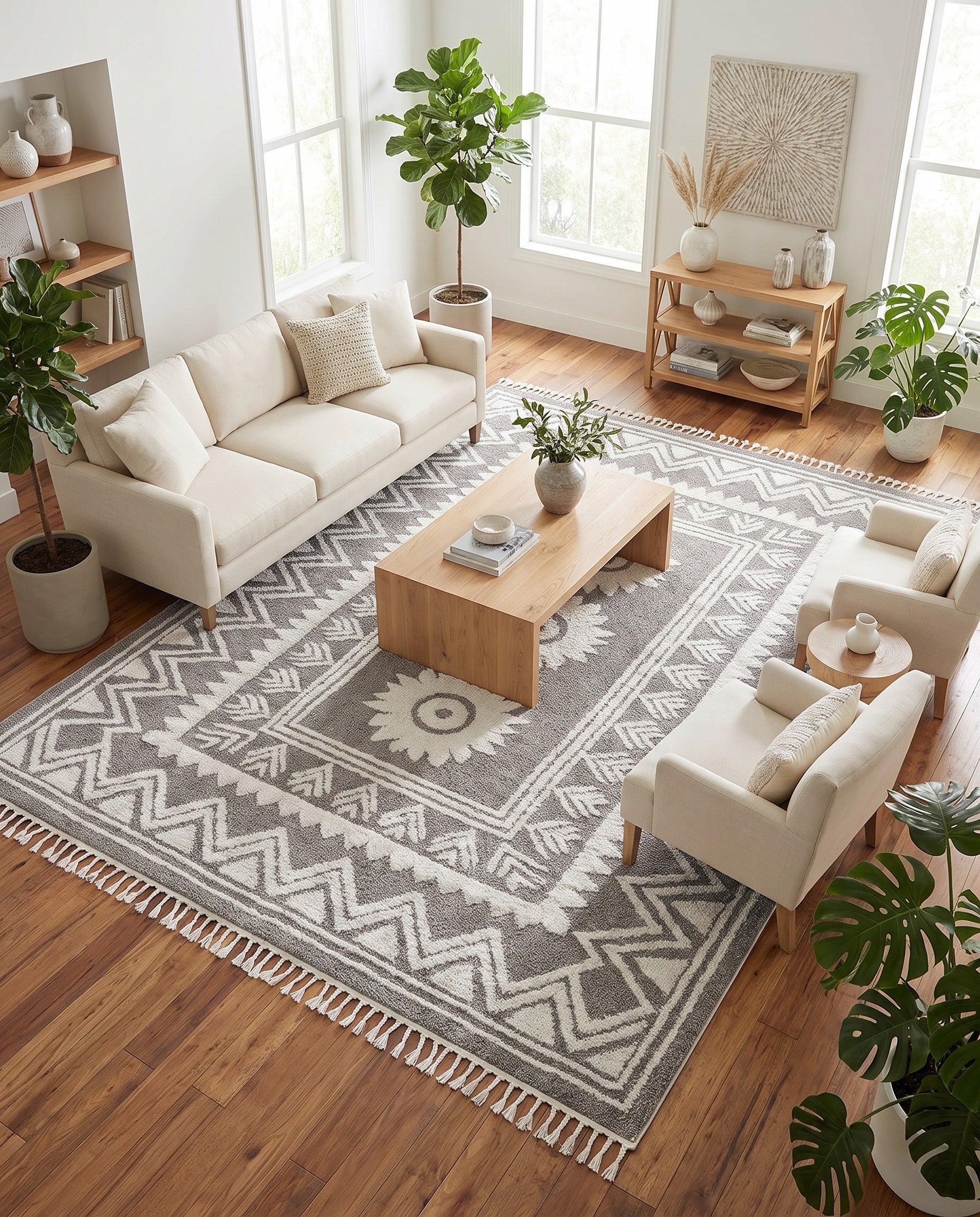9' 6 x 14' 3 Boho Rug