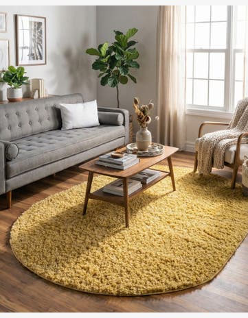 8' x 10' Everyday Shag Oval Rug