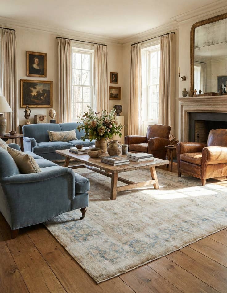 Detail image of  9' 7 x 13' 2  Hand Knotted Ultra Vintage Persian Wool Rug