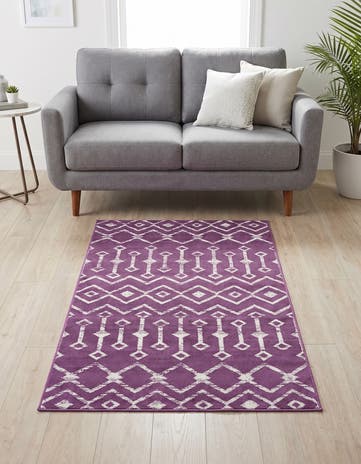 Violet Kasbah Trellis Rug