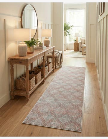 2' 7 x 12' Kamala Washable Runner Rug