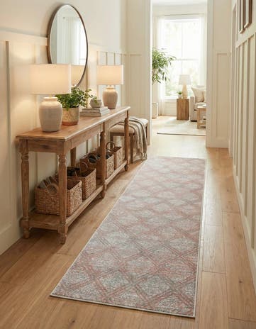 2' 7 x 12' Kamala Washable Runner Rug