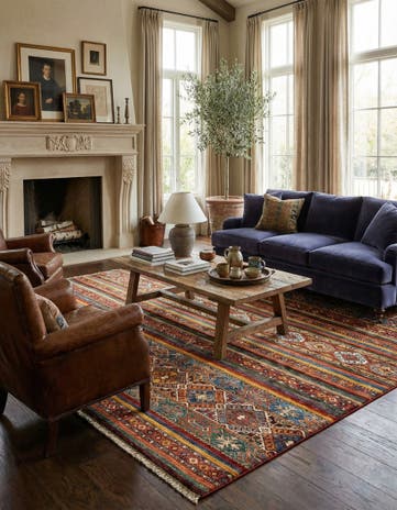 5' 10 x 7' 10 Ariana Ziegler Wool Rug