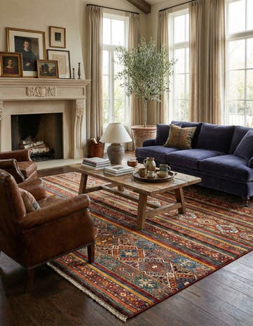 5' 10 x 7' 10 Ariana Ziegler Wool Rug