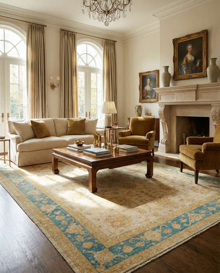 9' x 11' 10 Kaizar Wool Rug