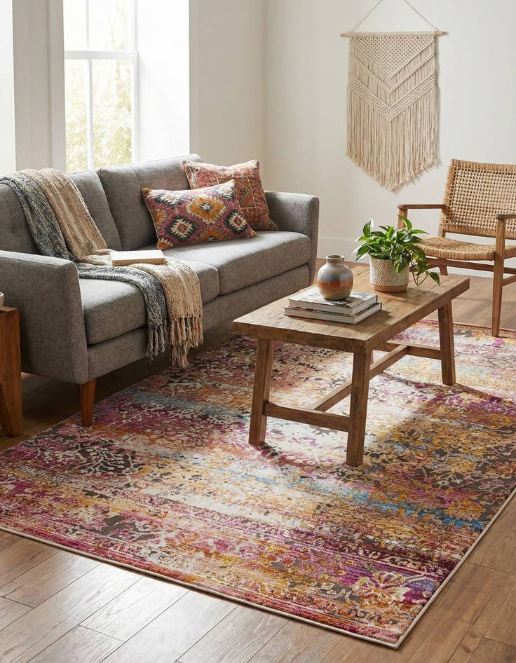 Detail image of 5' 3 x 7' 9 Deepa Rug