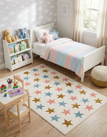 4' x 6' Whimsy Kids Rug