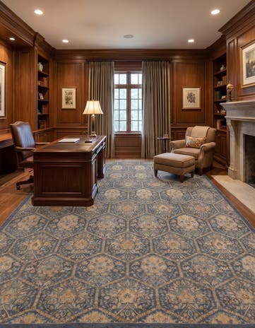 8' 2 x 10' 9 Hand Knotted Ariana Ziegler Rug