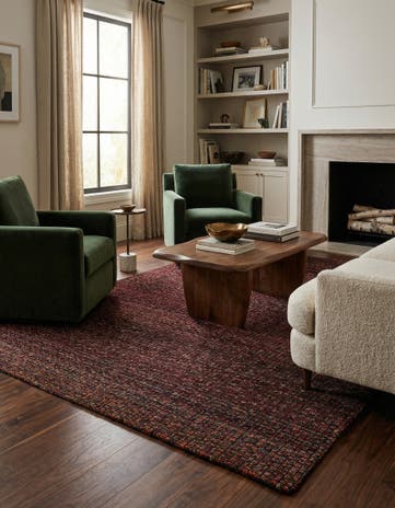 5' 6 x 8' Hand Knotted Darya Wool Rug