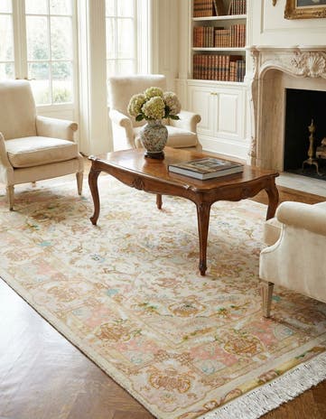 5' x 6' 7 Hand Knotted Tabriz Persian Rug