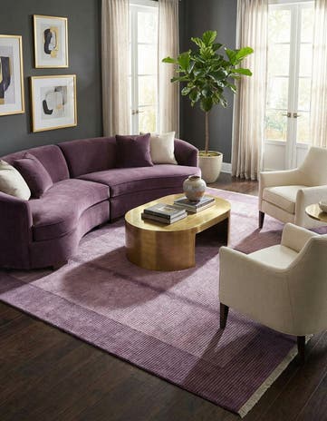 6' 6 x 9' 10 Hand Knotted Darya Wool Rug