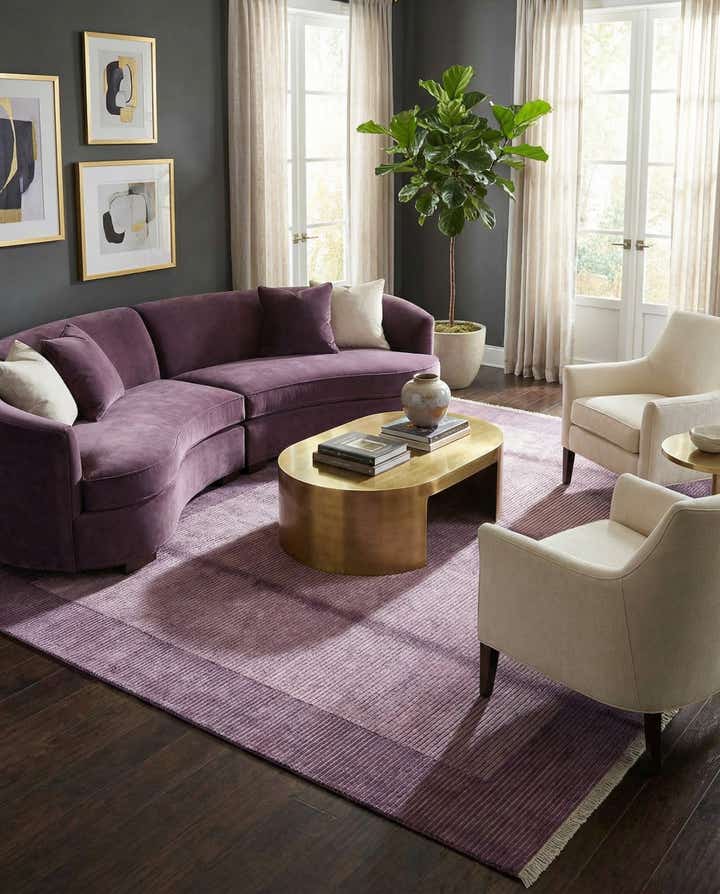 6' 6 x 9' 10 Hand Knotted Darya Wool Rug