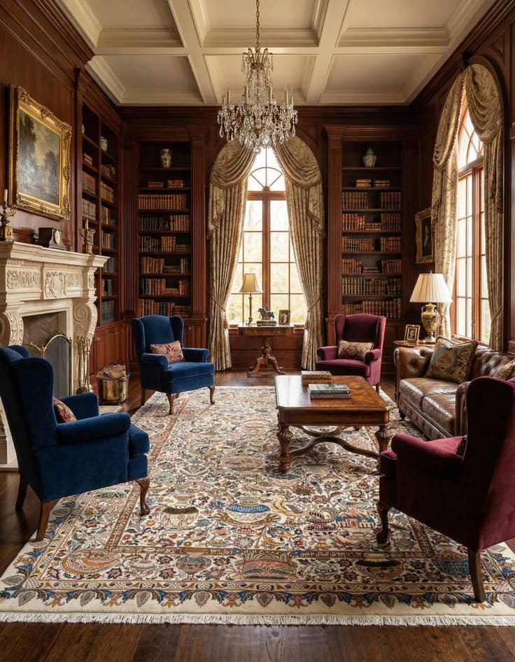 Detail image of 9' 9 x 12' 8 Kashmar Wool Rug