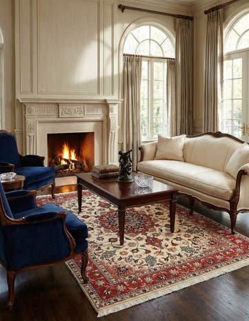 5' 1 x 6' 3 Tabriz Rug