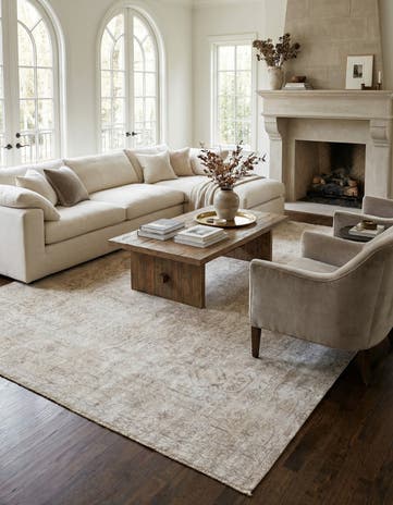 9' 7 x 12' 4 Hand Knotted Ultra Vintage Persian Wool Rug
