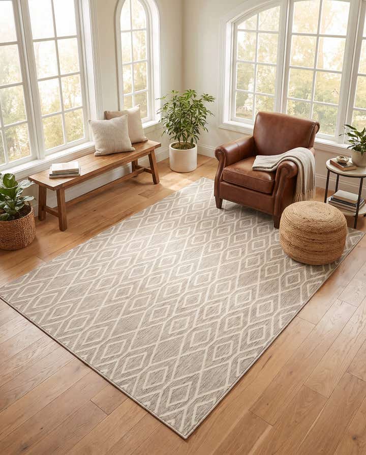 7' x 10' Easy-Clean Jill Zarin Turks and Caicos Indoor / Outdoor Rug
