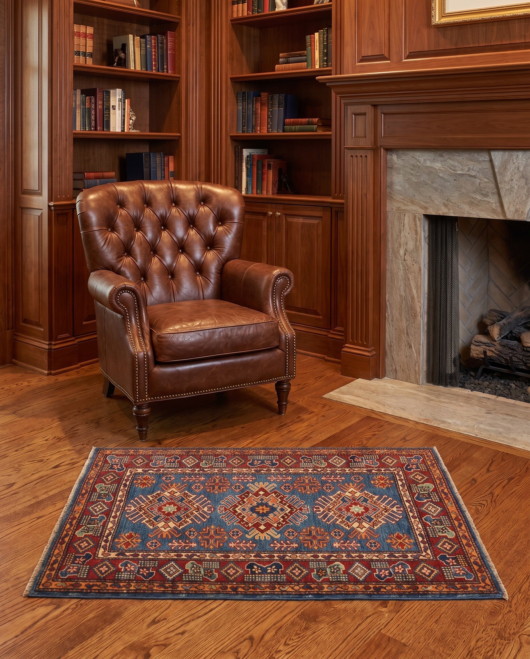 3' 1 x 4' 2 Hand Knotted Kazak Rug