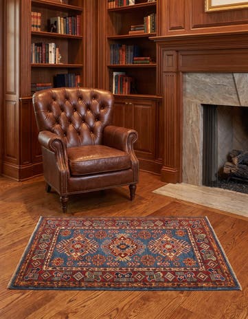 3' 1 x 4' 2 Hand Knotted Kazak Rug